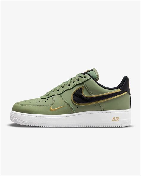 Buy Air Force 1 '07 'Oil Green Orange' 